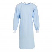 Unisex Sky Blue Lab Gown Large